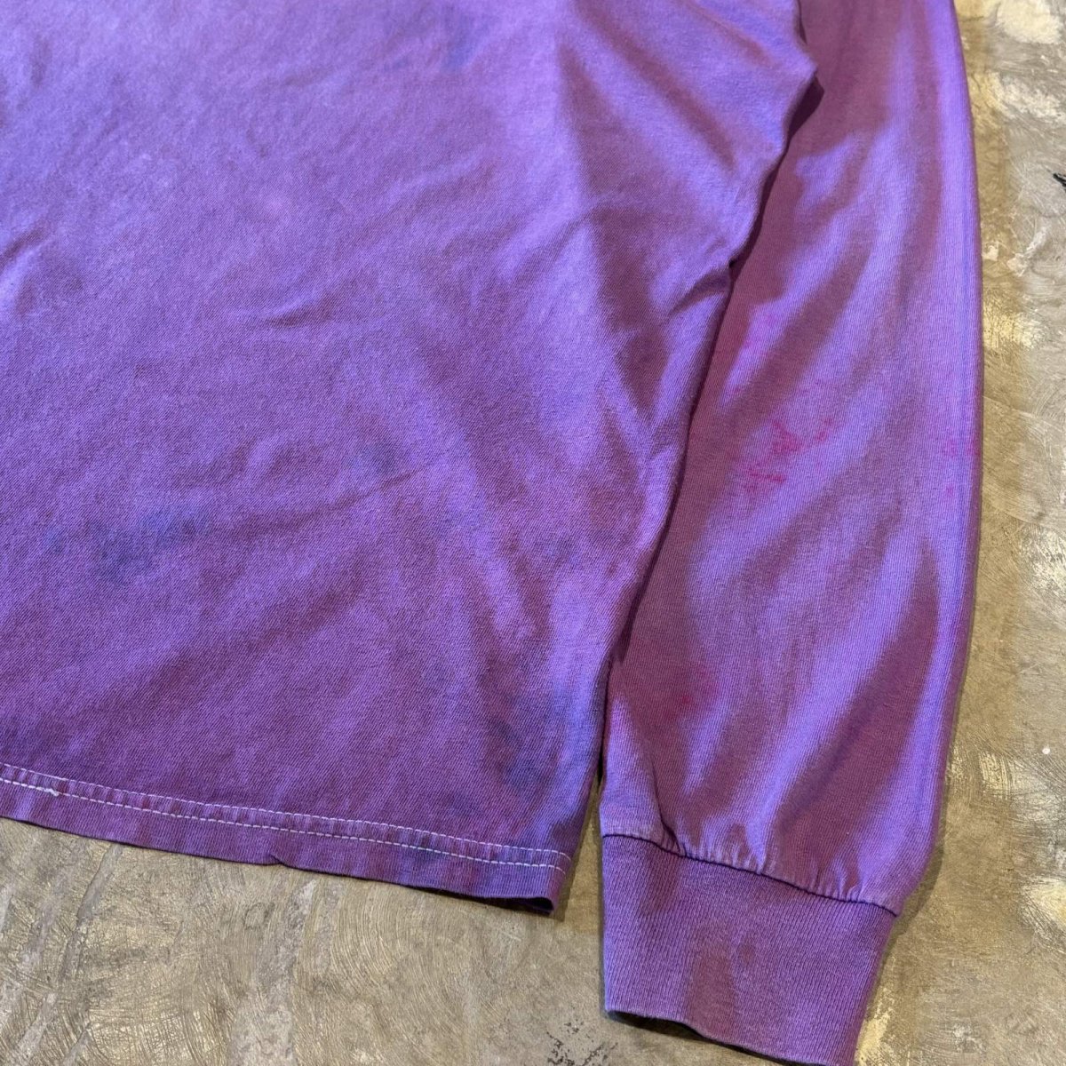 画像10: NATVE GRAPHIC HANDMADE L/S TEE / Mens XXL / MADE IN USA (10)