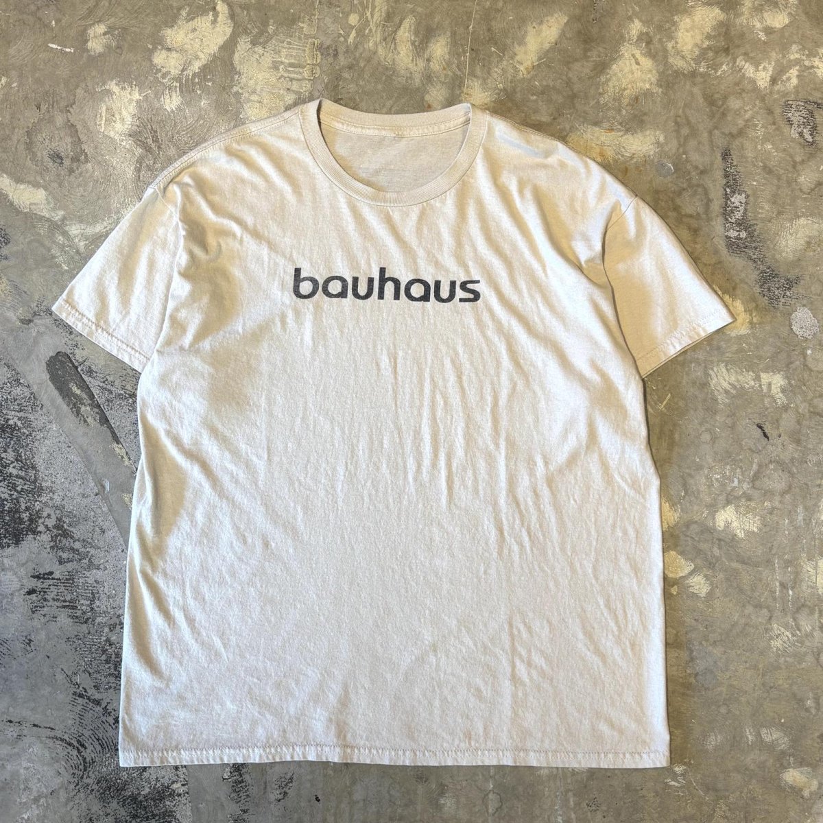 画像1: "BAUHAUS" BOTH SIDE PRINTED S/S TEE / Mens L (1)