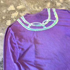 画像9: NATVE GRAPHIC HANDMADE L/S TEE / Mens XXL / MADE IN USA (9)