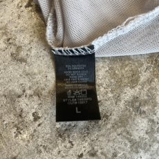 画像11: GREY COLOR MESH DESIGN L/S HEM BODY SUIT TOPS / Ladies M(L) (11)