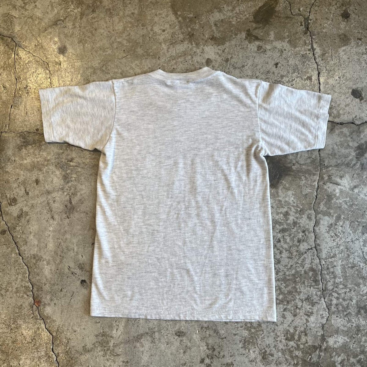 画像2: 80's FRONT PRINTED DESIGN COLLEGE S/S TEE / Ladies XS(YOUTH L) / MADE IN USA (2)