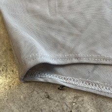 画像3: GREY COLOR MESH DESIGN L/S HEM BODY SUIT TOPS / Ladies M(L) (3)