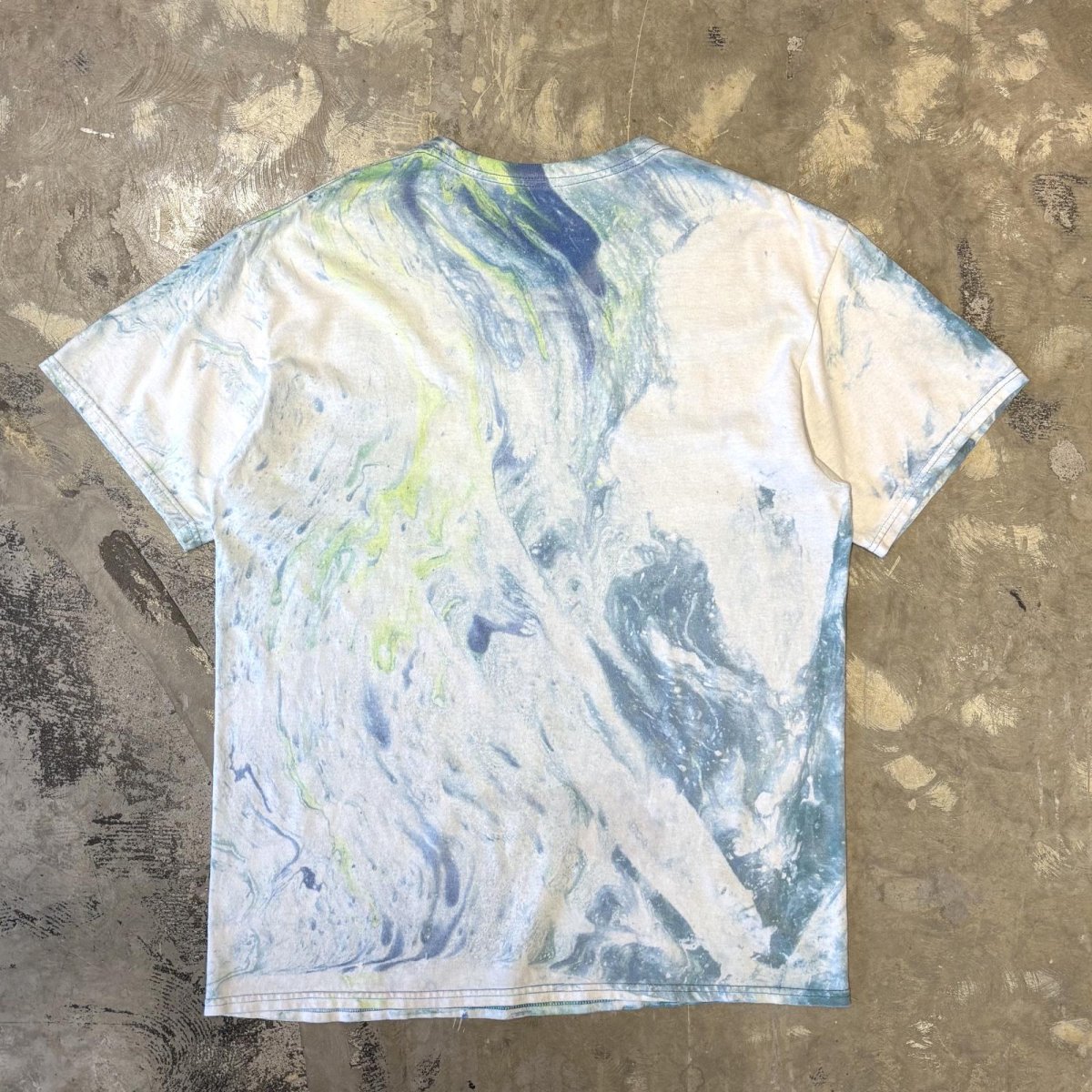 画像2: "RICK&MORTY" PRINTED DYED PATTERN S/S TEE / Mens L (2)
