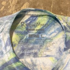 画像10: "RICK&MORTY" PRINTED DYED PATTERN S/S TEE / Mens L (10)