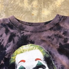 画像10: "JOKER" FRONT PRINTED TIE DYE PATTERN S/S TEE / Mens L (10)