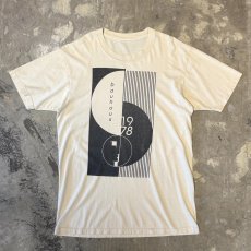 画像1: "BAUHAUS" FRONT SIDE PRINTED S/S TEE / Mens XL (1)