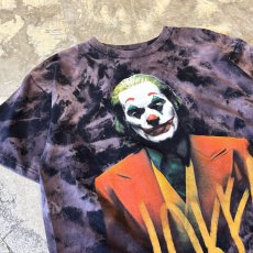 画像3: "JOKER" FRONT PRINTED TIE DYE PATTERN S/S TEE / Mens L (3)