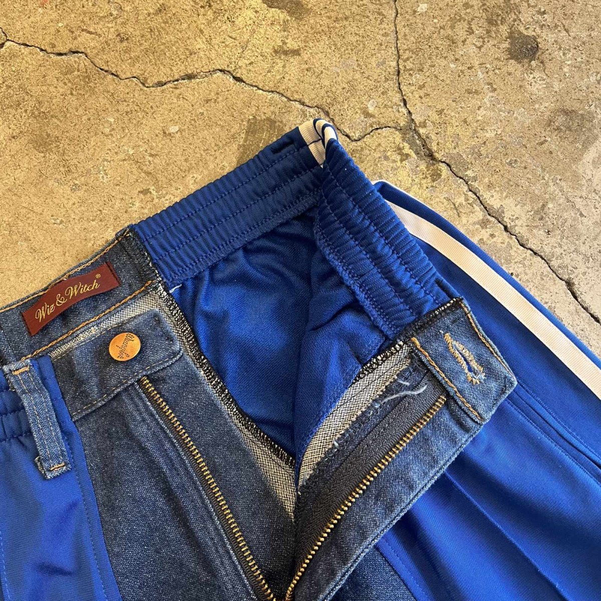 画像11: 【Wiz&Witch】"UNITED" SPORTY DENIM PANTS / OS (11)
