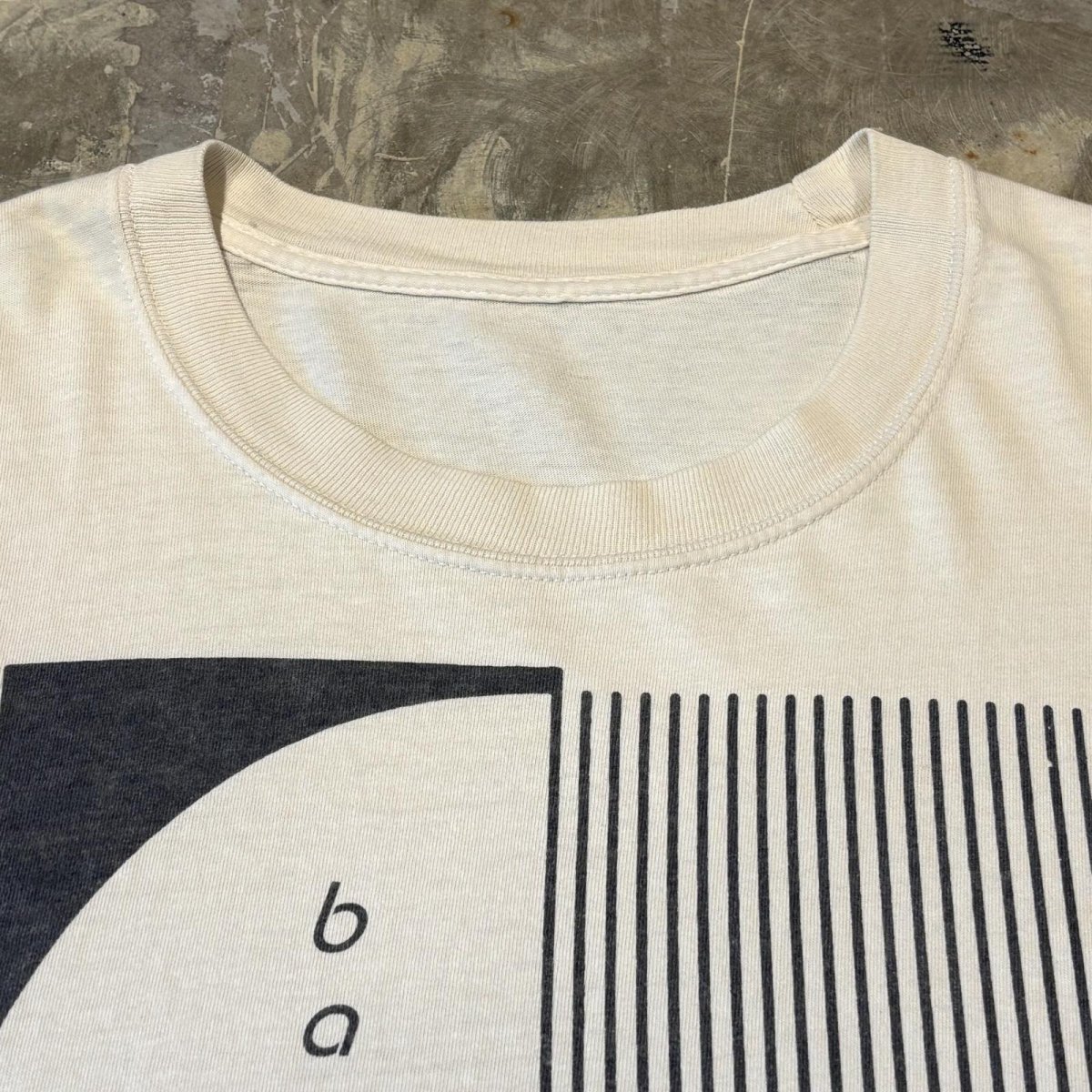 画像11: "BAUHAUS" FRONT SIDE PRINTED S/S TEE / Mens XL (11)