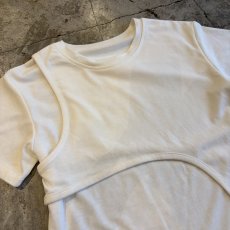 画像3: LAYERED DESIGN COTTON S/S TEE / Ladies S~M (3)