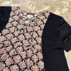 画像4: 【Wiz&Witch】"UNITED" MIX FABRIC LACE UP TOPS / OS (4)