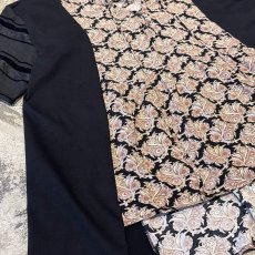 画像5: 【Wiz&Witch】"UNITED" MIX FABRIC LACE UP TOPS / OS (5)