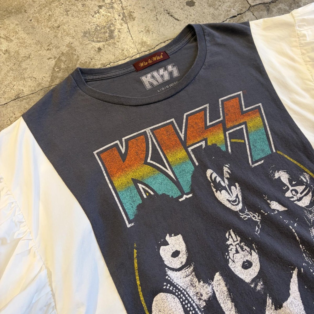 画像3: 【Wiz&Witch】"UNITED" FUTURE ROCK TEE / OS (3)