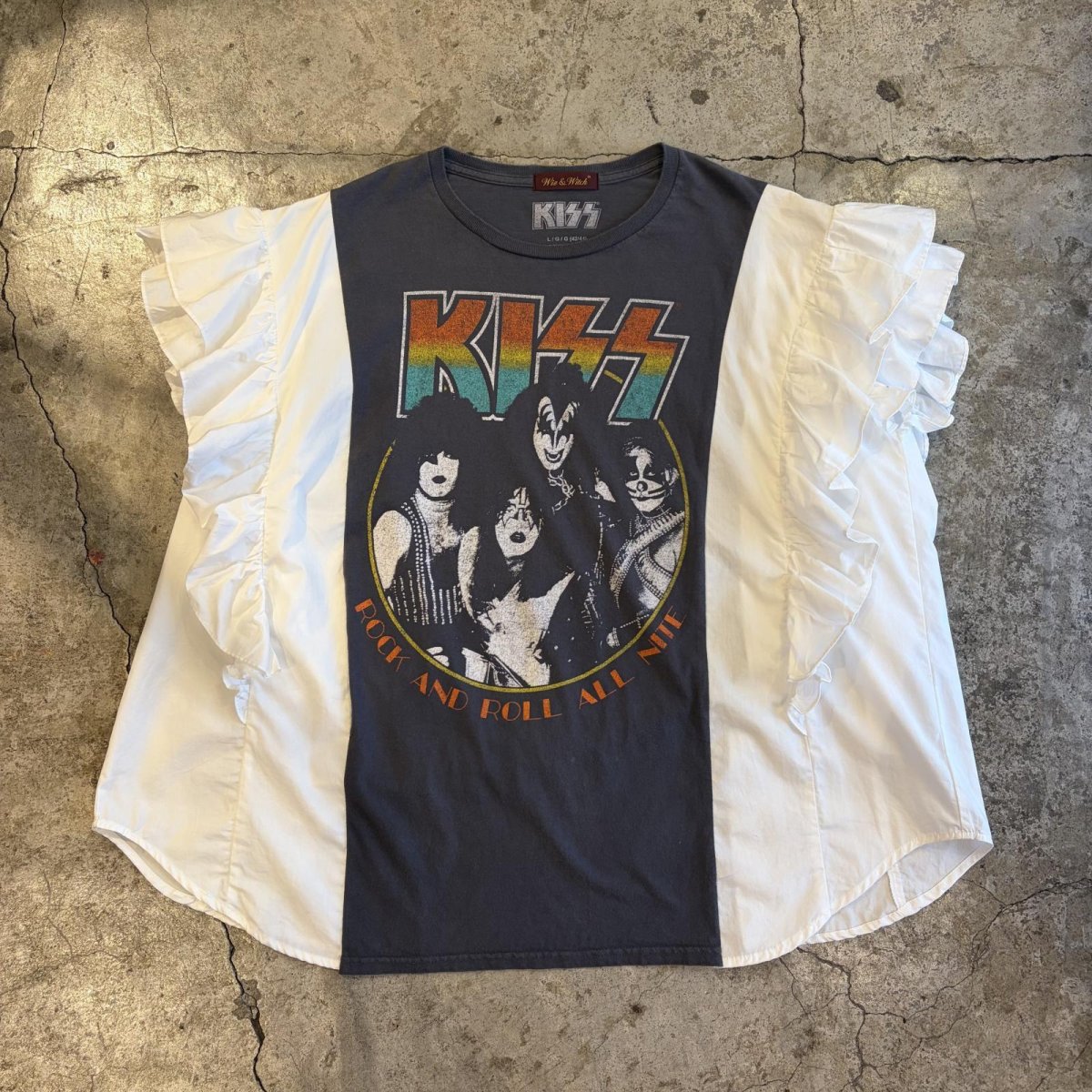 画像1: 【Wiz&Witch】"UNITED" FUTURE ROCK TEE / OS (1)