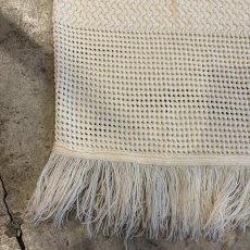 画像6: UNDER FRINGE CROCHET KNIT LONG DESIGN SKIRT / W27~W38 (6)