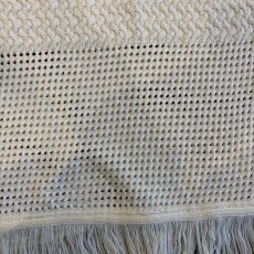 画像9: UNDER FRINGE CROCHET KNIT LONG DESIGN SKIRT / W27~W38 (9)