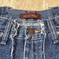 画像10: 【Wiz&Witch】"UNITED" SIDE STARS TWINS WIDE DENIM PANTS / W31 (10)