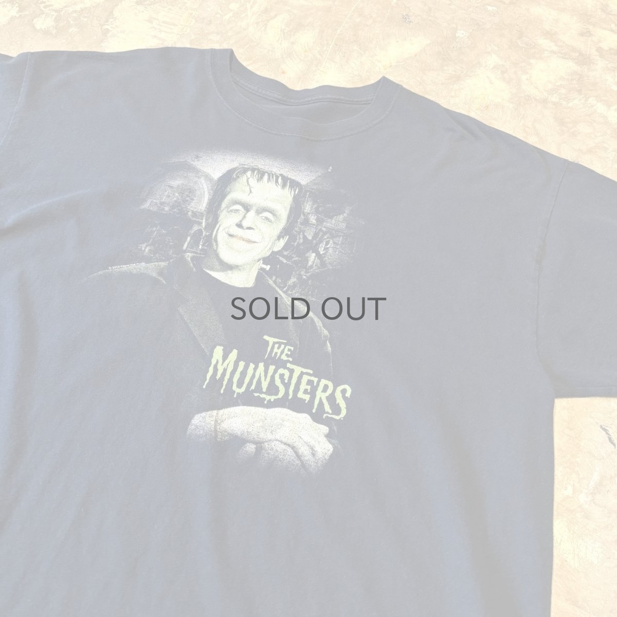画像4: "THE MUNSTERS" FRONT FRANKEN PRINTED S/S TEE / Mens L (4)