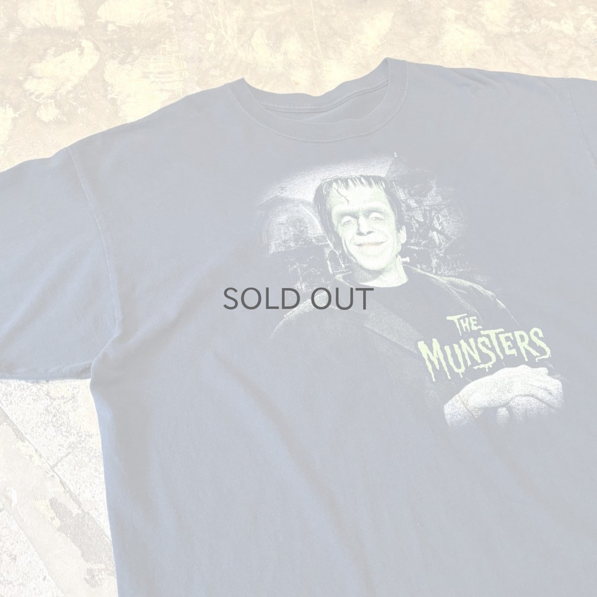 画像3: "THE MUNSTERS" FRONT FRANKEN PRINTED S/S TEE / Mens L (3)