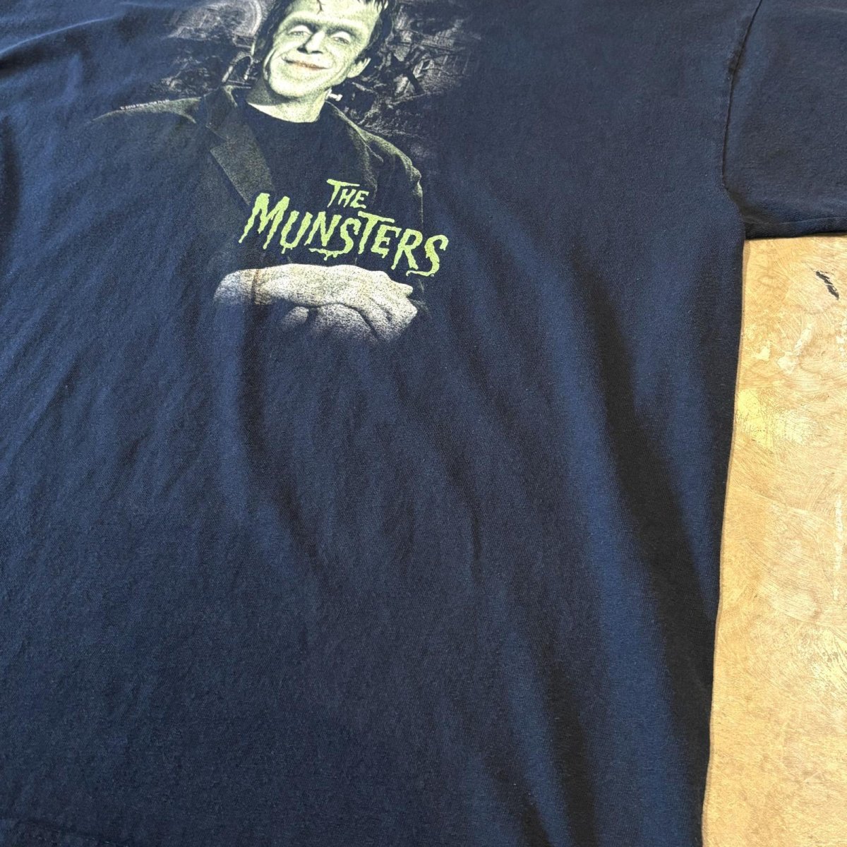 画像6: "THE MUNSTERS" FRONT FRANKEN PRINTED S/S TEE / Mens L (6)