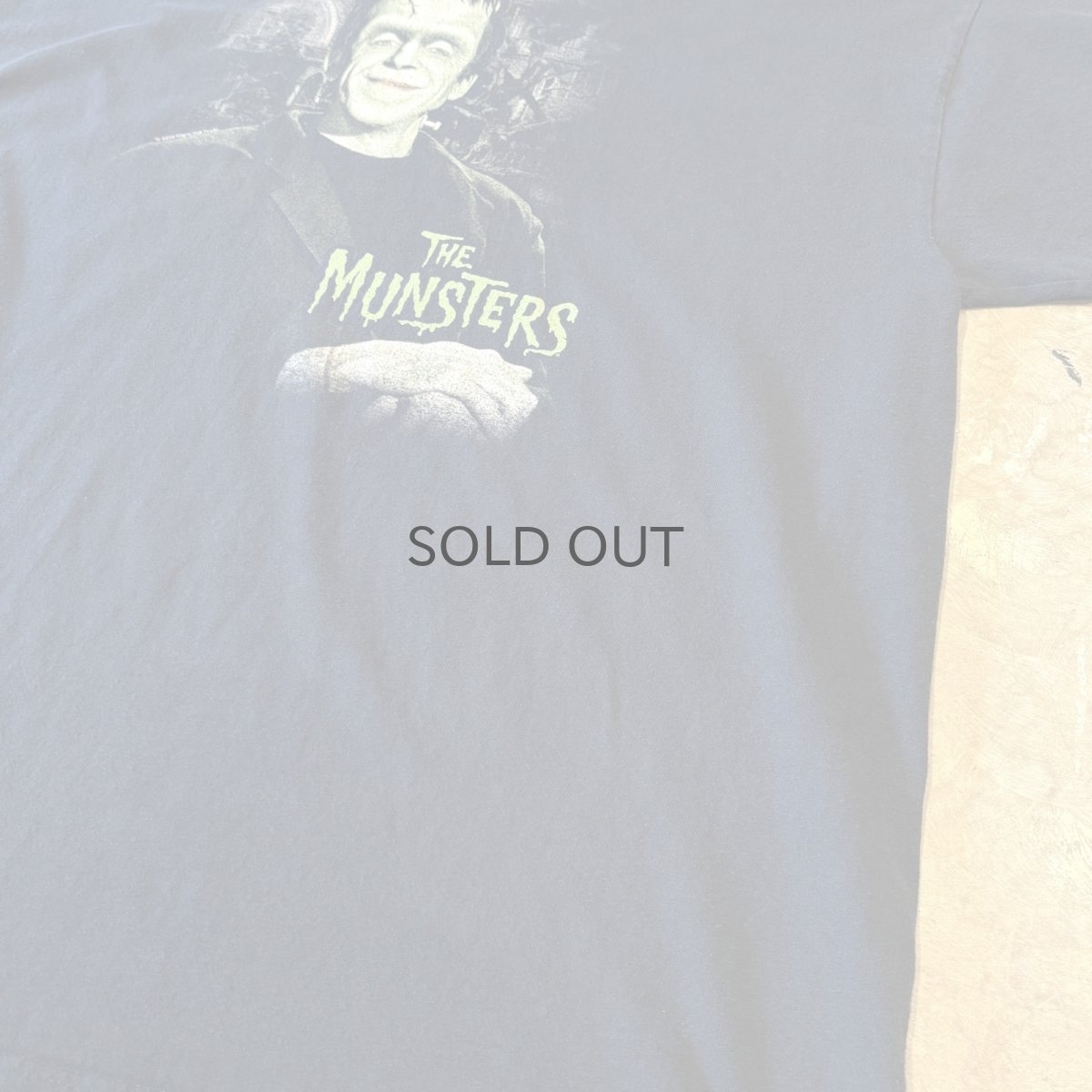 画像6: "THE MUNSTERS" FRONT FRANKEN PRINTED S/S TEE / Mens L (6)