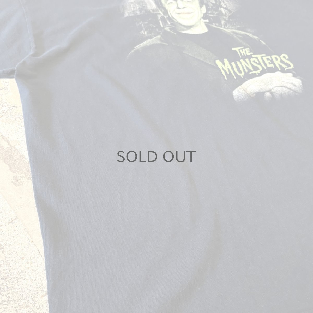 画像5: "THE MUNSTERS" FRONT FRANKEN PRINTED S/S TEE / Mens L (5)