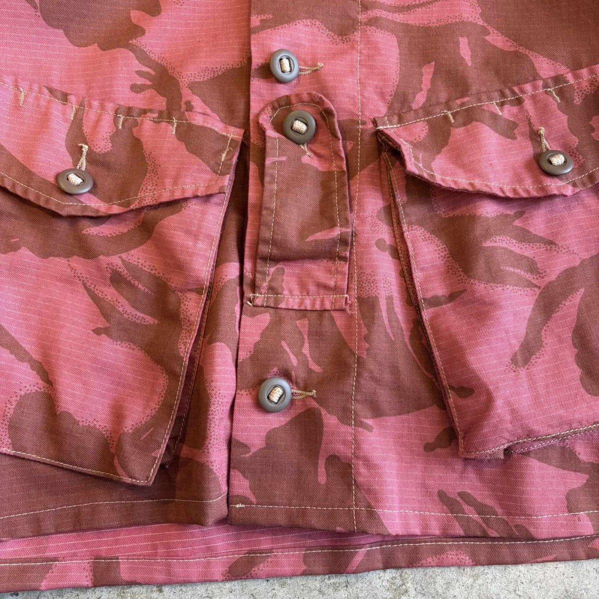 画像5: EURO MILITARY COLOR SHORT DESIGN DESERT CAMO LIGHT JACKET / Ladies L (5)