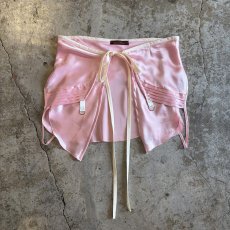 画像1: 【Wiz&Witch】"UNITED" LINGERIE WRAP SKIRT / FREE (1)