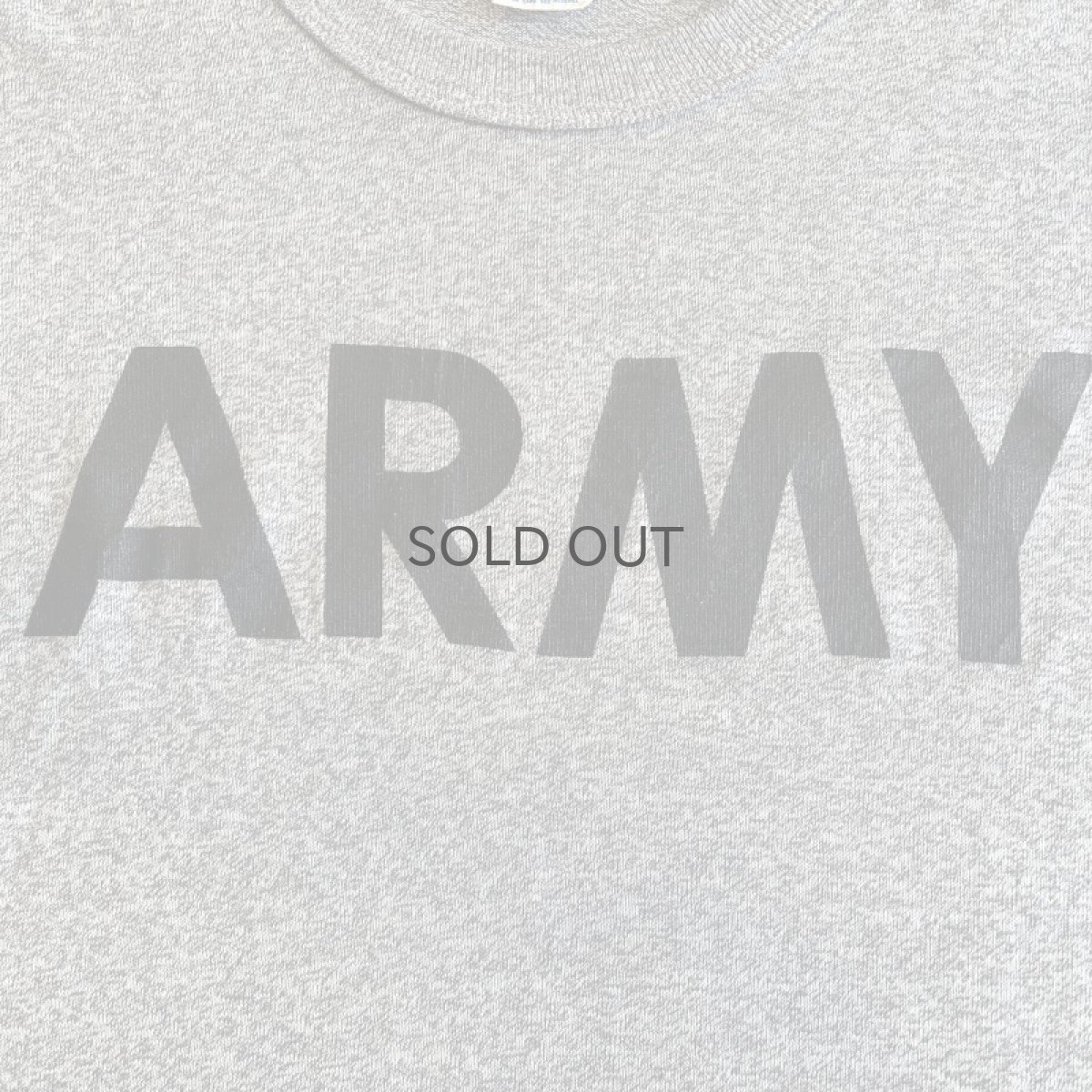 画像9: 80's【CHAMPION】FRONT "ARMY" LOGO PRINTED MARBLING PATTERN DESIGN S/S TEE / Ladies M / MADE IN USA (9)