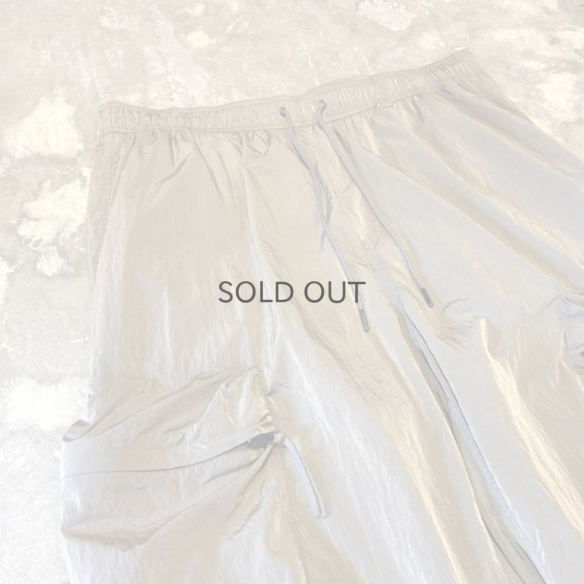 画像3: BEIGE COLOR CARGO STYLE STRAIGHT PANTS / FREE (3)