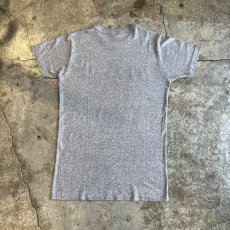 画像2: 80's【CHAMPION】FRONT "ARMY" LOGO PRINTED MARBLING PATTERN DESIGN S/S TEE / Ladies M / MADE IN USA (2)