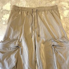 画像11: BEIGE COLOR CARGO STYLE STRAIGHT PANTS / FREE (11)