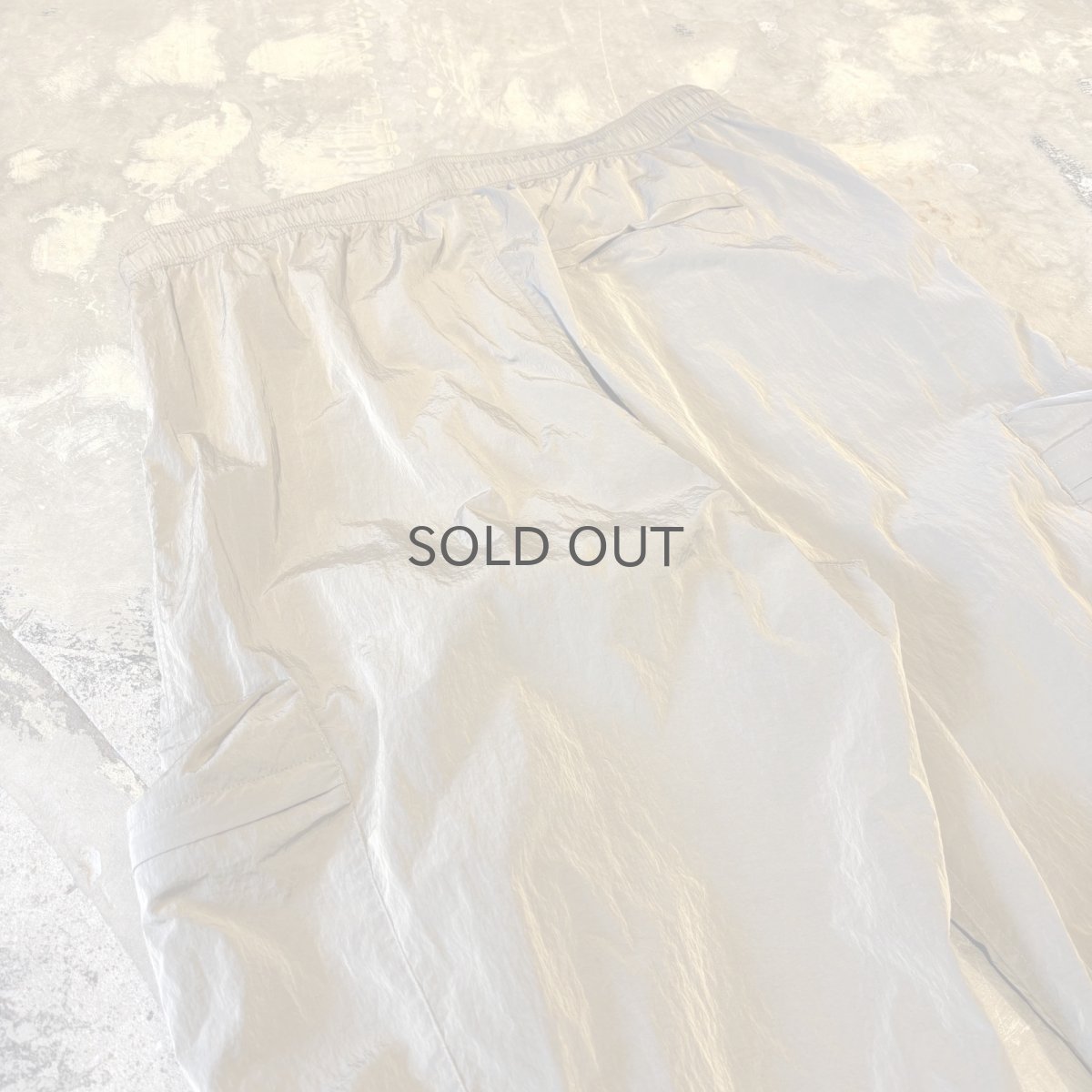 画像10: BEIGE COLOR CARGO STYLE STRAIGHT PANTS / FREE (10)
