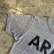画像8: 80's【CHAMPION】FRONT "ARMY" LOGO PRINTED MARBLING PATTERN DESIGN S/S TEE / Ladies M / MADE IN USA (8)