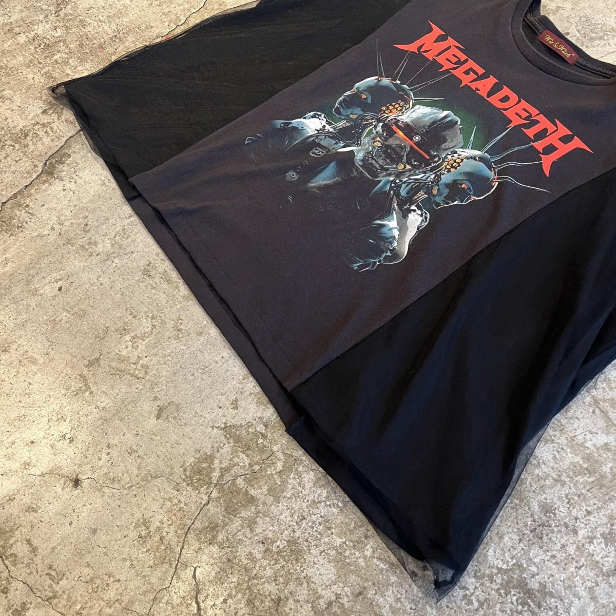 画像4: 【Wiz&Witch】"UNITED" FUTURE ROCK TEE / OS (4)