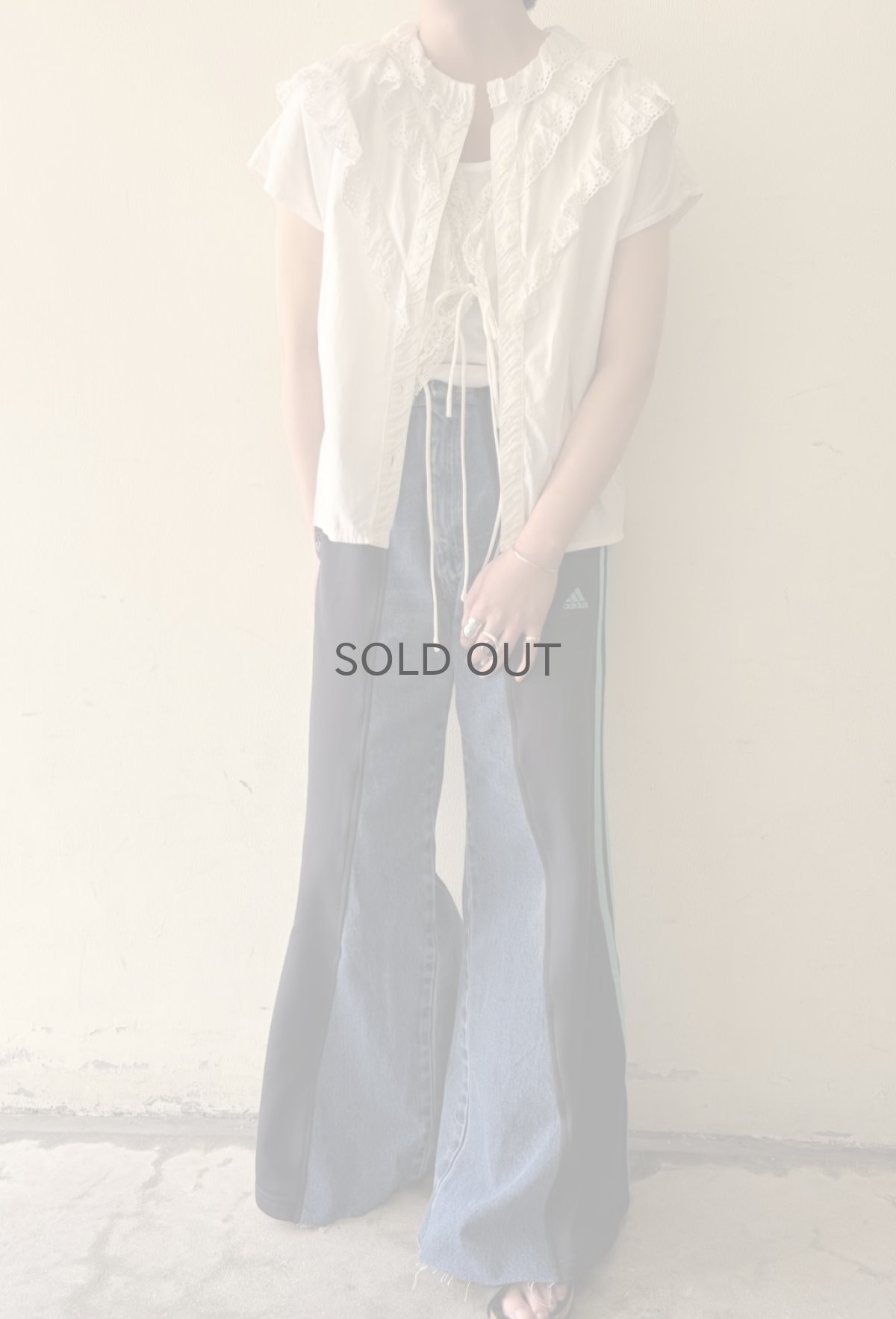 画像14: 【Wiz&Witch】"UNITED" SPORTY DENIM PANTS / OS (14)