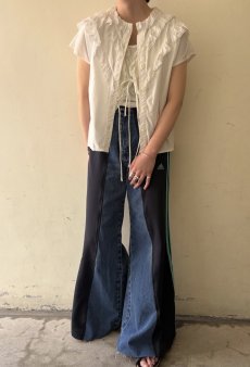 画像14: 【Wiz&Witch】"UNITED" SPORTY DENIM PANTS / OS (14)