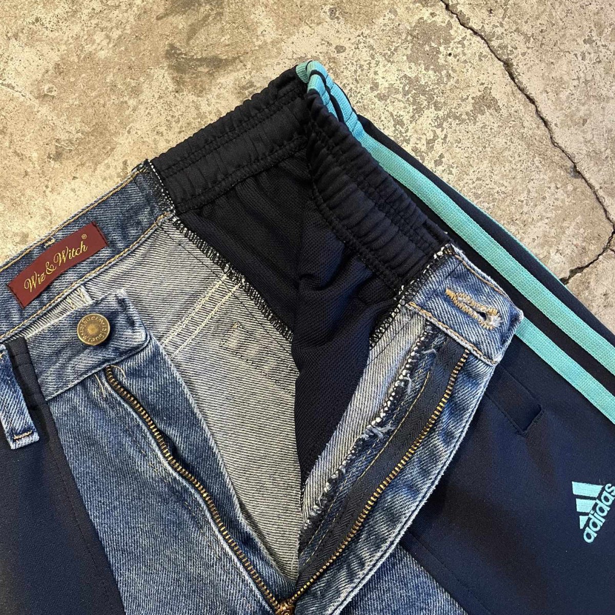 画像11: 【Wiz&Witch】"UNITED" SPORTY DENIM PANTS / OS (11)