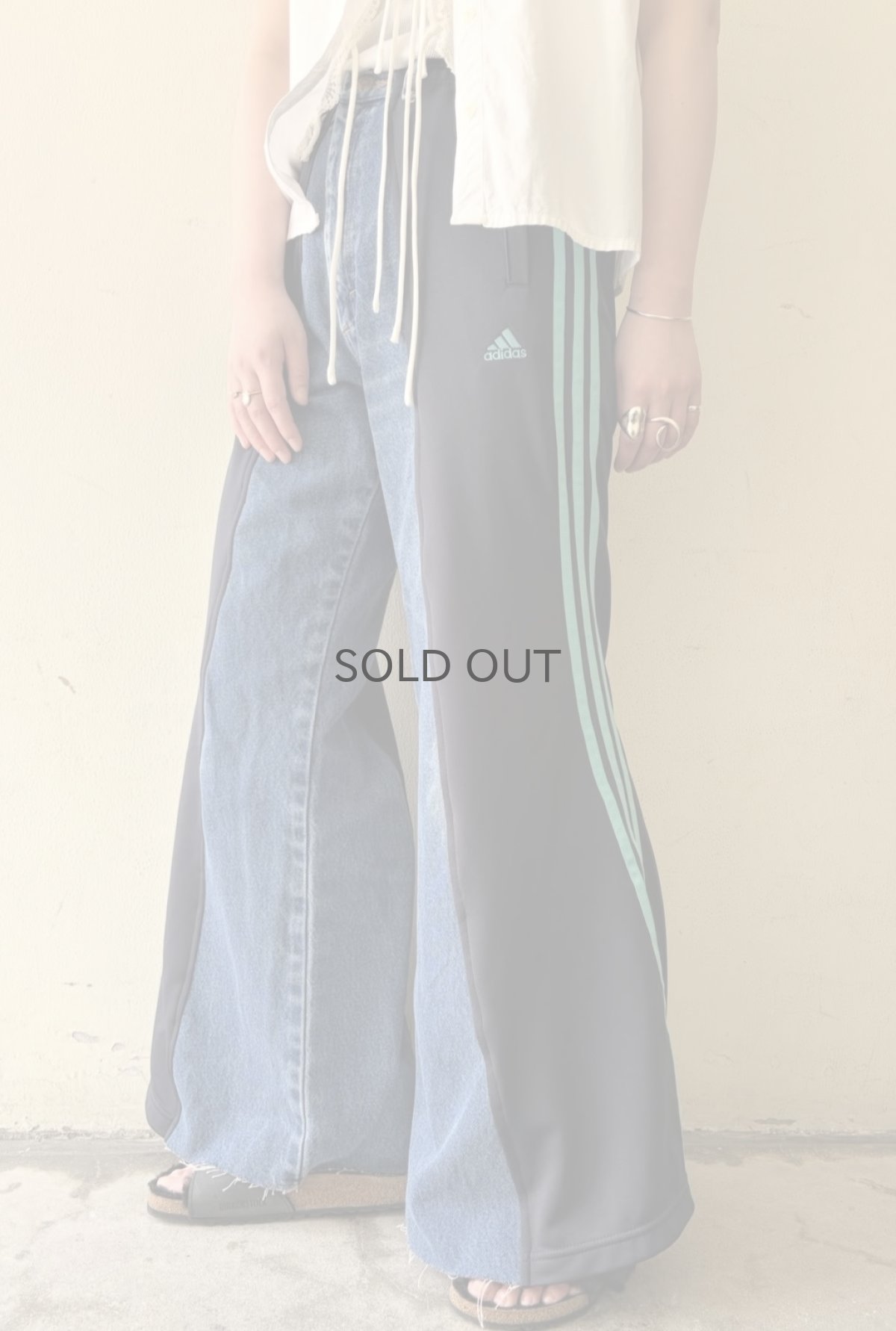 画像13: 【Wiz&Witch】"UNITED" SPORTY DENIM PANTS / OS (13)