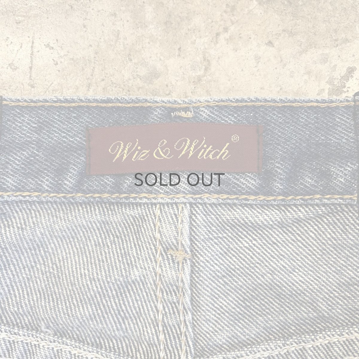 画像12: 【Wiz&Witch】"UNITED" SPORTY DENIM PANTS / OS (12)
