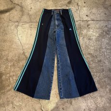 画像1: 【Wiz&Witch】"UNITED" SPORTY DENIM PANTS / OS (1)