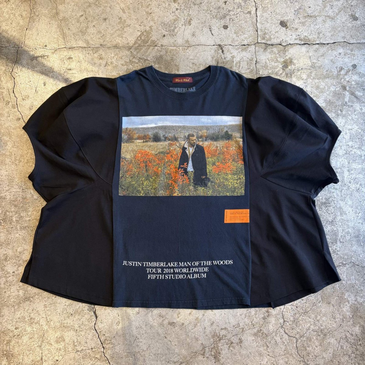 画像1: 【Wiz&Witch】"UNITED" FUTURE ROCK TEE / OS (1)