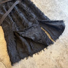 画像7: POINT SHAGGY 4 SLIT DESIGN BELT LOOP  SKIRT / W29 (7)