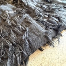 画像11: POINT SHAGGY 4 SLIT DESIGN BELT LOOP  SKIRT / W29 (11)