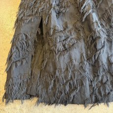 画像5: POINT SHAGGY 4 SLIT DESIGN BELT LOOP  SKIRT / W29 (5)