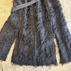 画像8: POINT SHAGGY 4 SLIT DESIGN BELT LOOP  SKIRT / W29 (8)