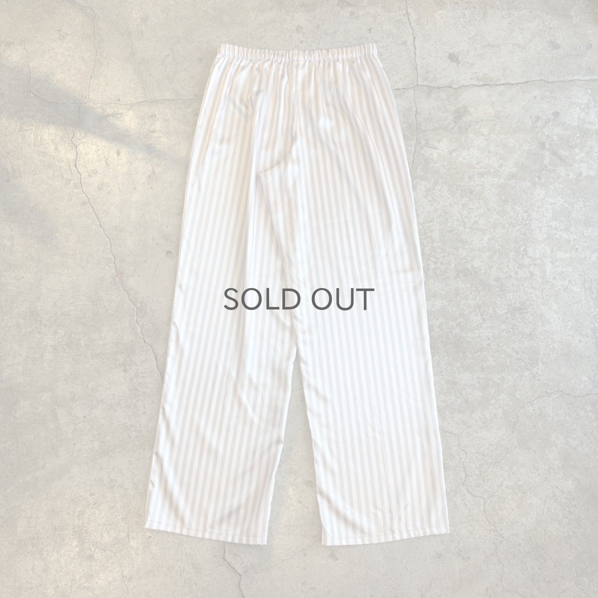画像2: LUSTER PAIL COLOR STRIPE DESIGN SLEEPING PANTS / W26~W38 (2)
