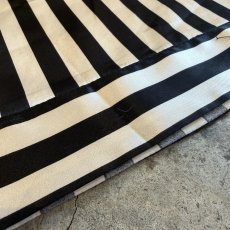 画像9: MONOCHROME COLOR STRIPE PATTERN DESIGN PANTS / FREE~W39 (9)