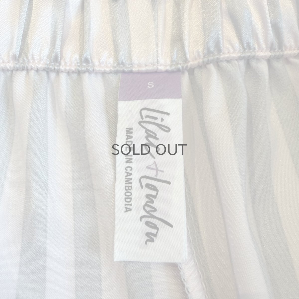 画像10: LUSTER PAIL COLOR STRIPE DESIGN SLEEPING PANTS / W26~W38 (10)