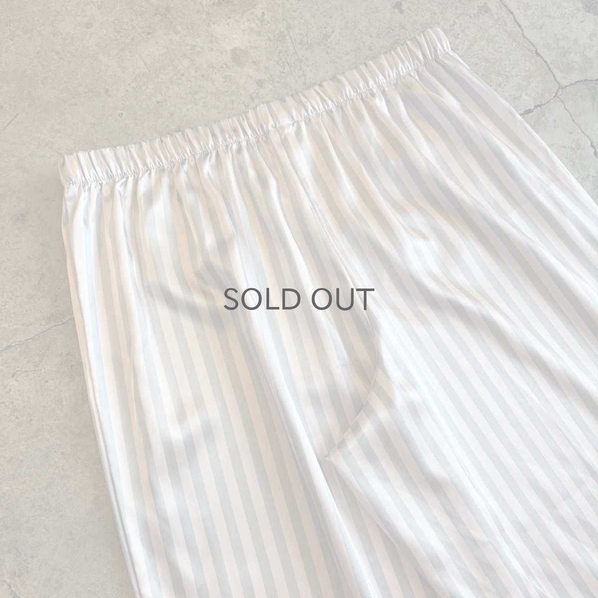 画像8: LUSTER PAIL COLOR STRIPE DESIGN SLEEPING PANTS / W26~W38 (8)